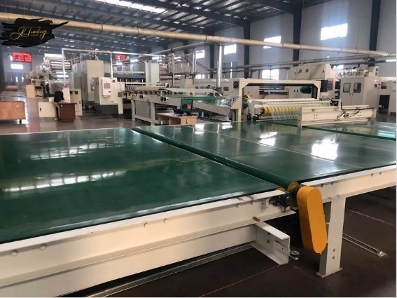 Automatic High Speed Corrugated Paperboard Make Production Line Plant Machine